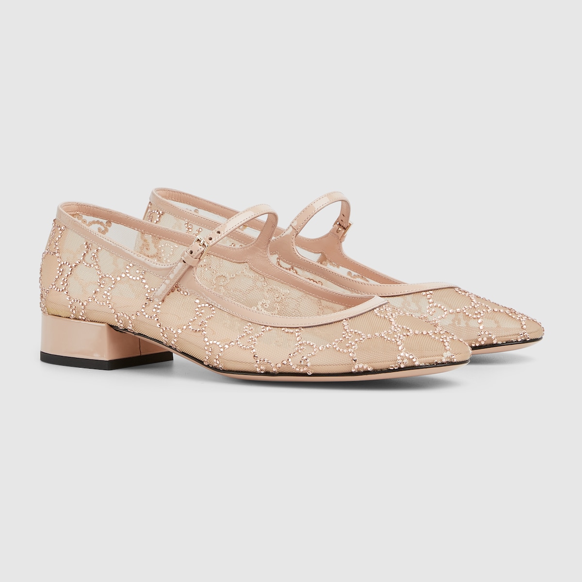 Gucci Women’s GG crystal ballet flat - Image 7